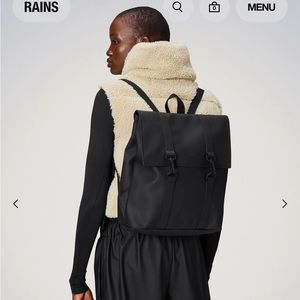 RAINS NWT - MSN mini backpack